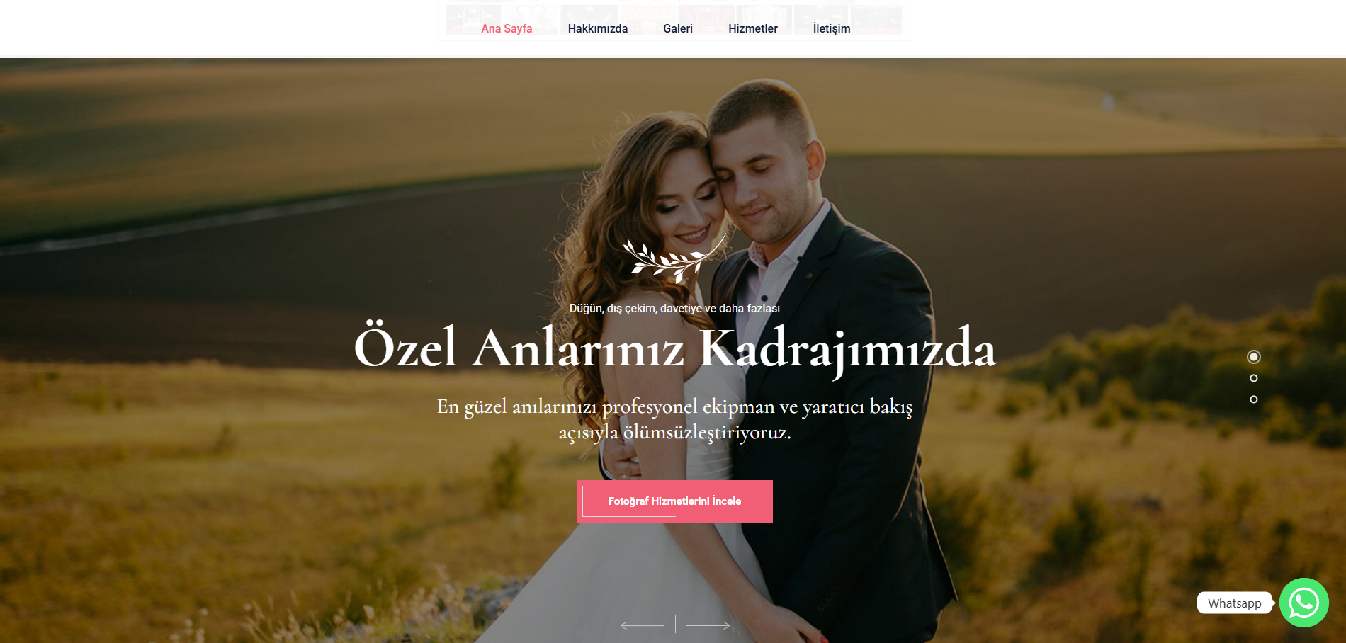 Özen Dijital web sitesi önizlemesi